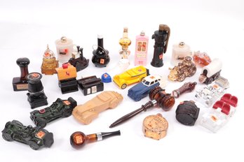 Large Grouping Of Vintage Avon Perfume/Cologne Bottles