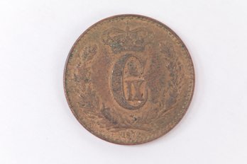 1872 Denmark 1 Sk