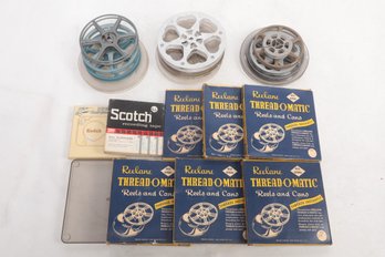 Group Of Vintage Empty Film Reels - Some New