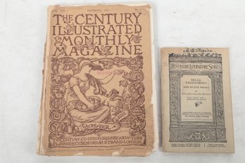 Early Magazine , Century Nov. 1882 Also,   SELLA THANATOPSIS AND OTHER POEMS BY WILLIAM CULLEN BRYANT