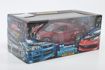 Muscle Machines 1:18 SSTuner - '02 Acura RSX - New In Box - Red