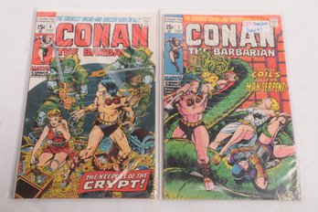 Conan The Barbarian # 7 And #8 Comic Books