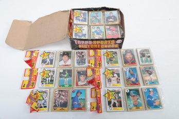 1987 Topps Baseball Rack Pack Box