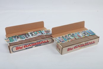 1986 And 1987 Topps Baseball Factory Sets