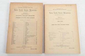 (GEOLOGY) 1906 Fire Tests Of Some New York Building Stones By Walter Edward McCourt