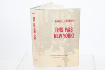 NYC Gotham In The Gaslight Era 1965 HC DJ