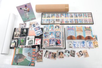 Sports Cards And Memorabilia Box Lot