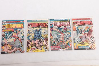 Lot Of 4 The Champion Comic Books 2 3 4 5