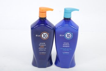 It's A 10 Miracle Shampoo And  Miracle Moisture Shampoo  33.8 Oz