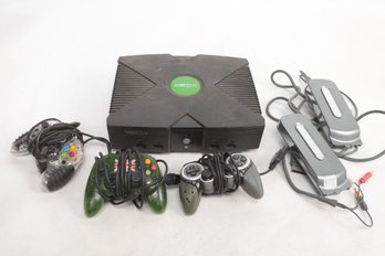 Microsoft Xbox 360 Console With 3 Controllers And 2 Hard Drives