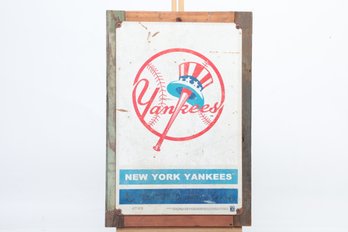 New York Yankees Tin Sign