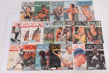 20 Issues Of Sports Illustrated From 1955