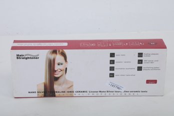 Nano Silver Tourmaline Professional 1 Inch Hair Straightener