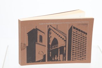 .Vintage Illustrated Guide To Cambridge Architecture