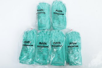 6 Dozen Of MAPA StanSolv AF-18 Glove Chemical Resistant Size 8-8.5