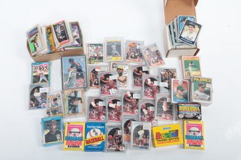 Assorted Sports Card Box Lot