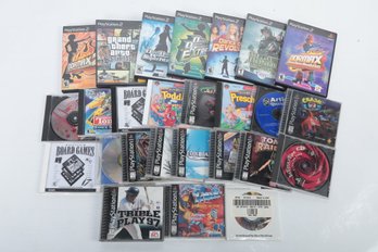 Assorted Playstation And Misc Video Game Lot