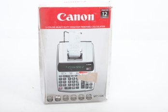 New (Open Box) Canon MP11DX 2 Color Heavy Duty Desktop Printing Calculator