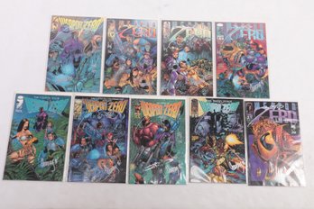 Lot Of 9 Image Weapon Zero Comic Books All Signed