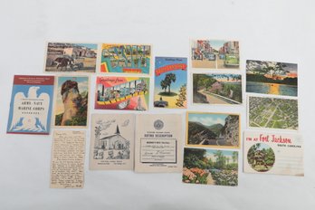 Vintage Postcards Tennessee, Virginia, South Carolina, Etc.