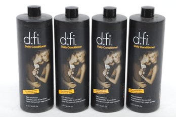 Lot Of 4 DFI Daily Conditioner  33.8 Fl. Oz.  -Professional Grade -