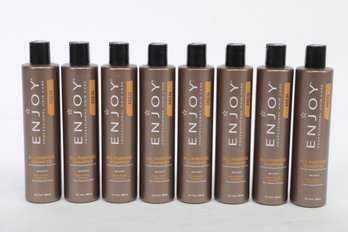 Lot Of 8 Enjoy Professional Hair Care All Purpose Shampoo For Men 10.1 Oz