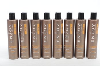 Lot Of 8 Enjoy Professional Hair Care All Purpose Shampoo For Men 10.1 Oz