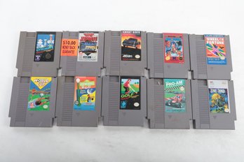 10 NES Nintendo Game Cartridges #8