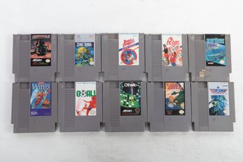 10 NES Nintendo Game Cartridges #15