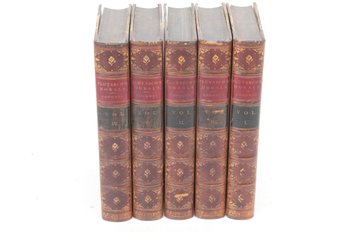 1878 Plutarch's Morals 5 Vols.