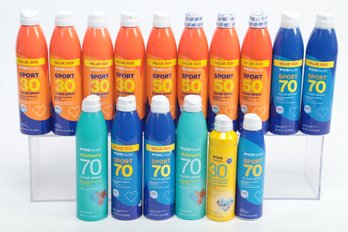 Large Lot Of Assorted SPF Sunscreen Or Sun Block