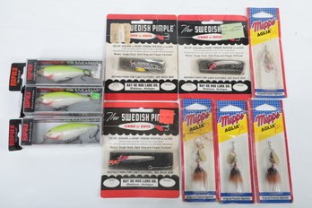 Grouping Of New Old Stock Fishing Lure (Sealed In Packages)