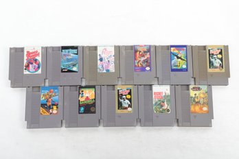 10 NES Nintendo Game Cartridges #17