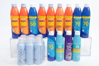 Large Lot Of Assorted SPF Sunscreen Or Sun Block