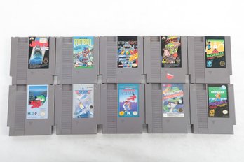 10 NES Nintendo Game Cartridges #4