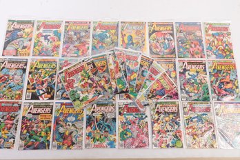 Lot Of 34 Bronze Age Avengers Comic Books 130-164 Missing 144