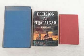 3 Books On Lord Nelson & The Battle Of Trafalgar