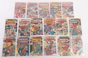 Lot Of 17 Bronze Age Comic Books Fantastic Four 174-190