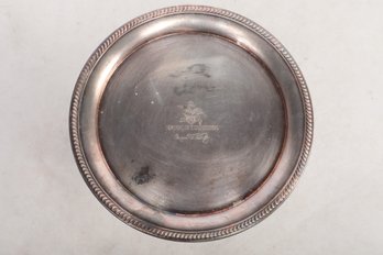 Vintage Silver Plate Platter From 1971 Anheuser Busch Beer Company Sales Convention