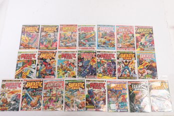 Lot Of 22 Bronze Age 20 Cent Comic Books Fantastic Four 122 124-128 130-145