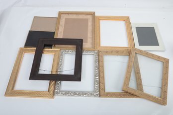 Assorted Picture Frames Sizes Vary