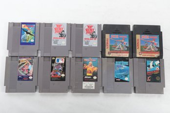 10 NES Nintendo Game Cartridges #20