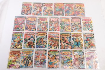 Lot Of 27 Bronze Age 25 Cent Comic Books Fantastic Four 146-169 171 172 173