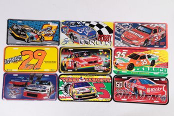 Nascar Collectable License Plates Lot #1