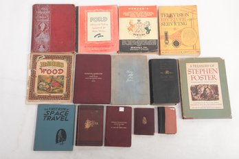 Group Of Vintage Books & Publications