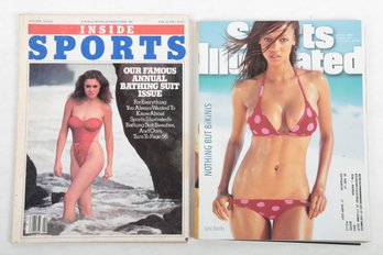 2 Swimsuit Editions 1987 Sports Illustrated (Tyra Banks), 1981 Inside Sports