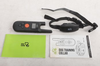 DOG CARE Dog Training Collar And Remote Model TC-05