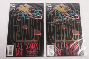 Lot Of 2 Gambit #1 Comic Books