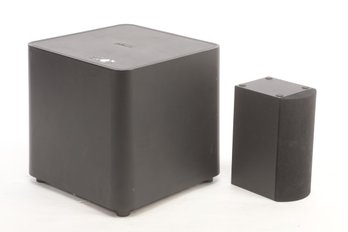 Mixed Home Theater Speakers: Polk Audio Surround-Bar SDA W/Smaller Speaker