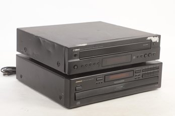 Yamaha CDC-697 CD Changer/Player & Onkyo DX-C330 6 Disk CD Player